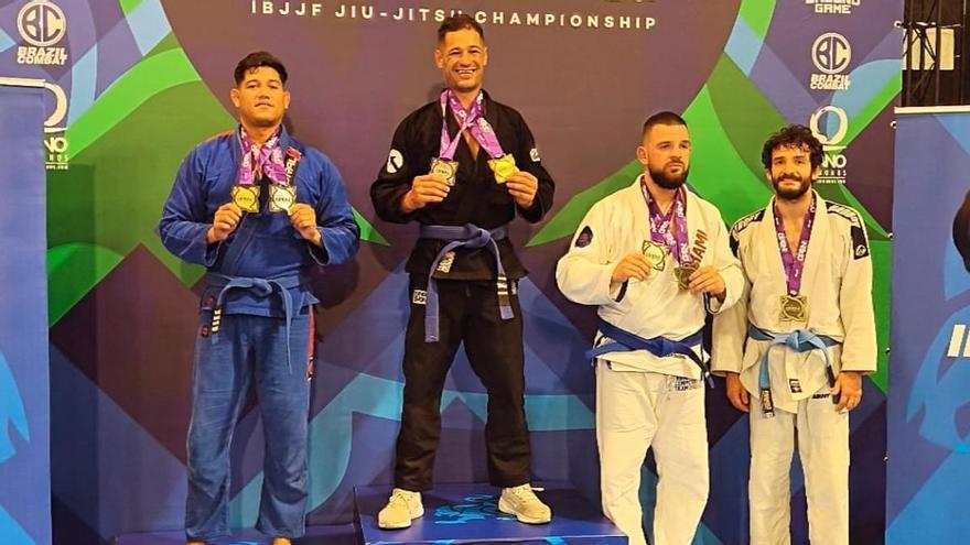 El berangoztarra Ekaitz Sánchez lidera el ranking estatal de jiu-jitsu
