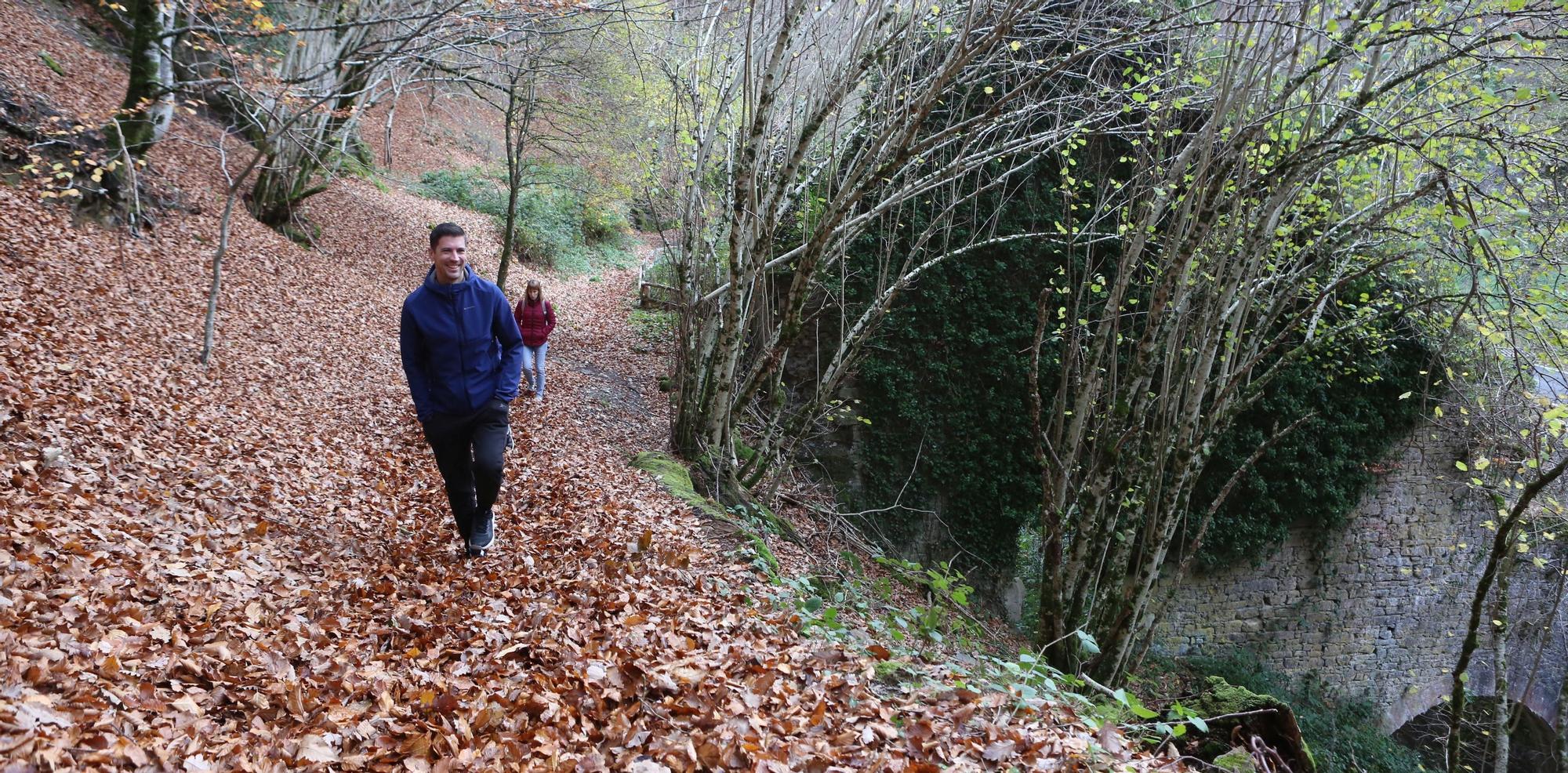 Domingo de otoño en la Real Fábrica de Municiones de Eugi