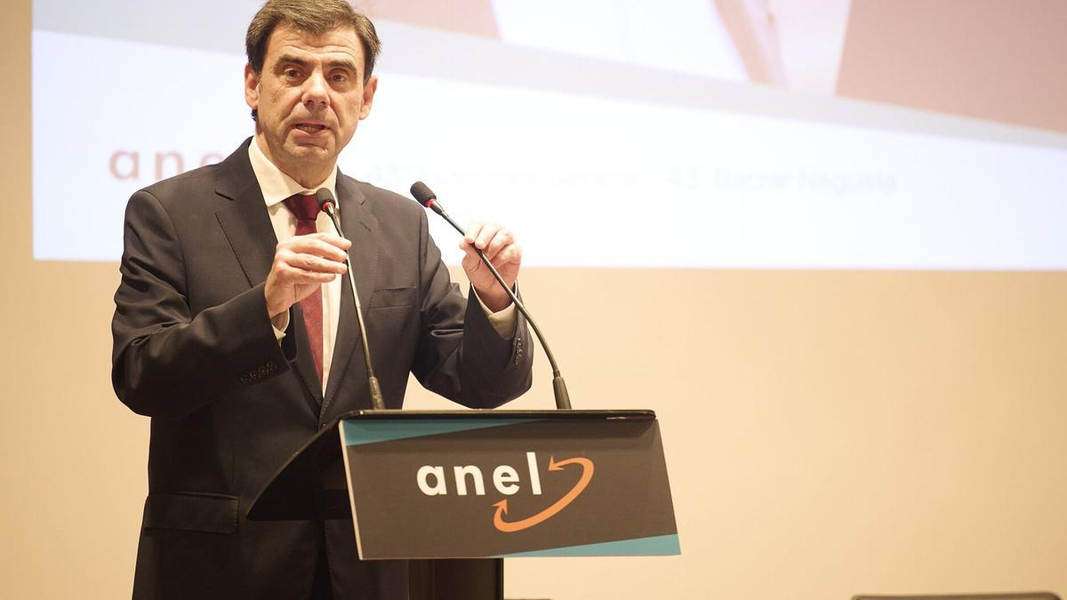 Ignacio Ugalde, presidente de ANEL, en un acto.
