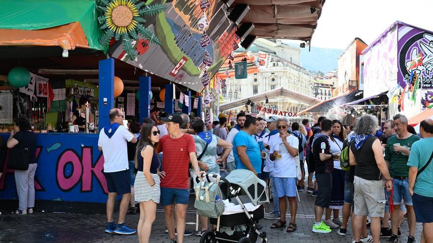 Las 27 comparsas que dan vida estos días a Bilbao
