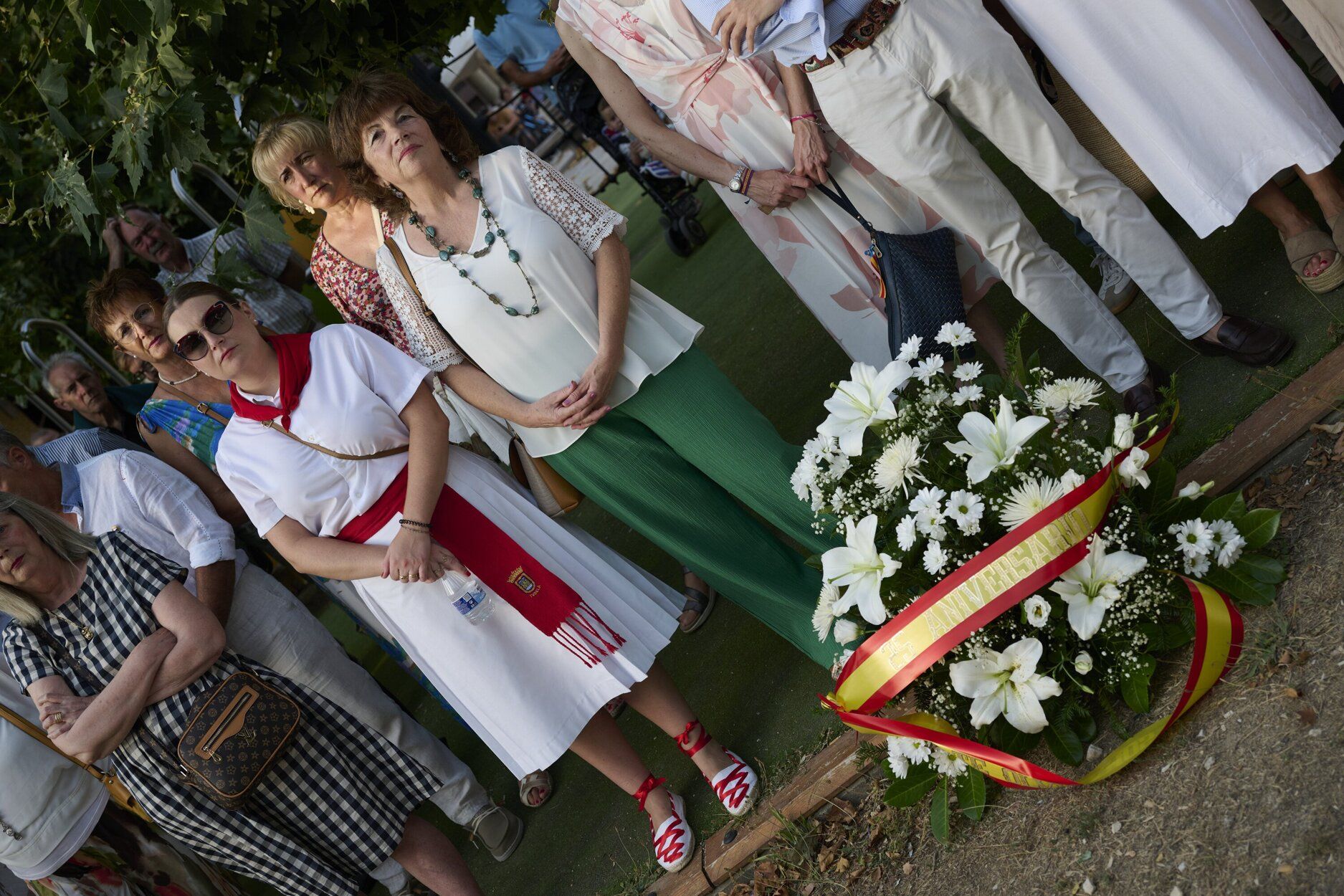 Fotos del homenaje a Casanova en Berriozar en el 25 aniversario de su asesinato por ETA