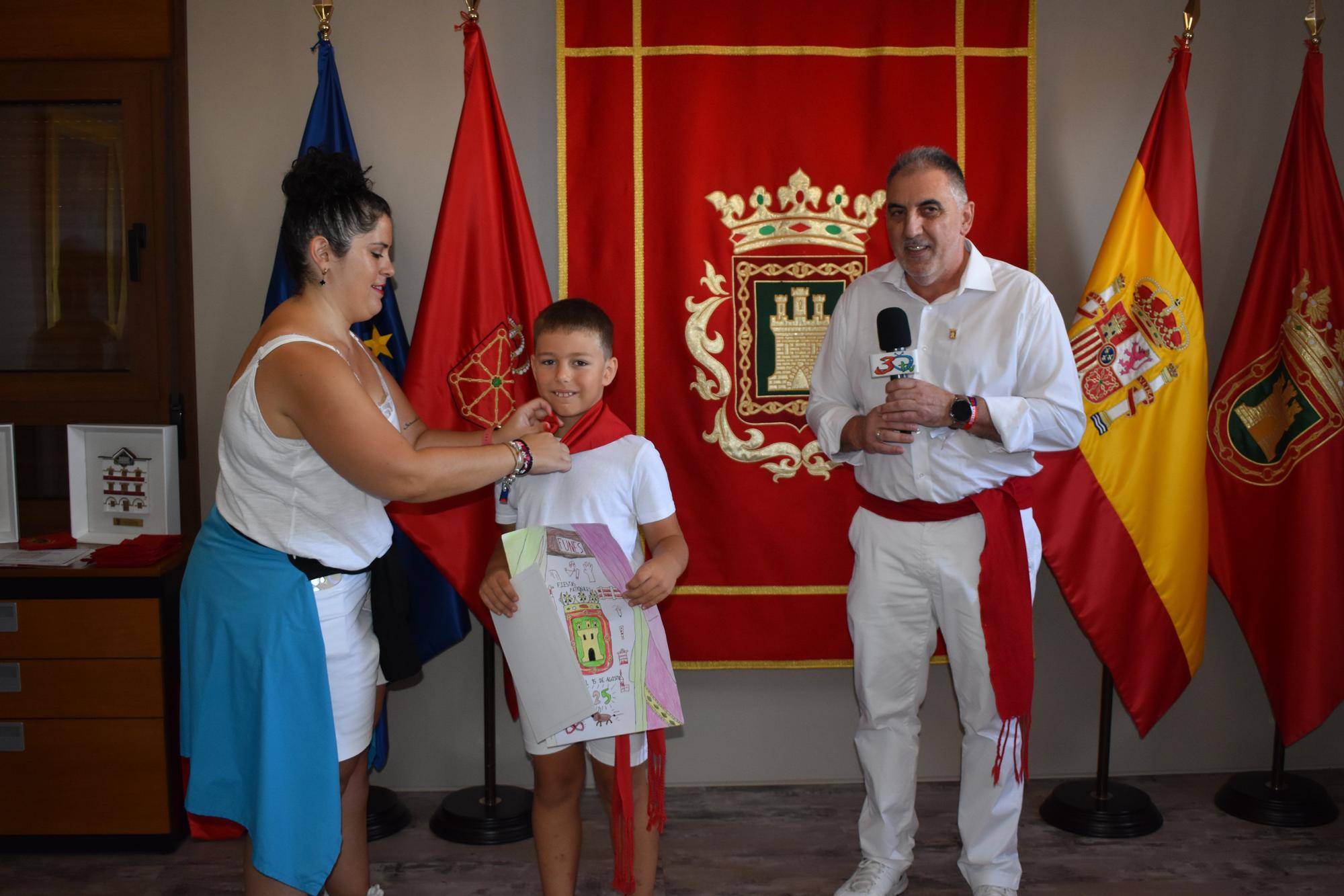 Fotos del chupinazo de Funes