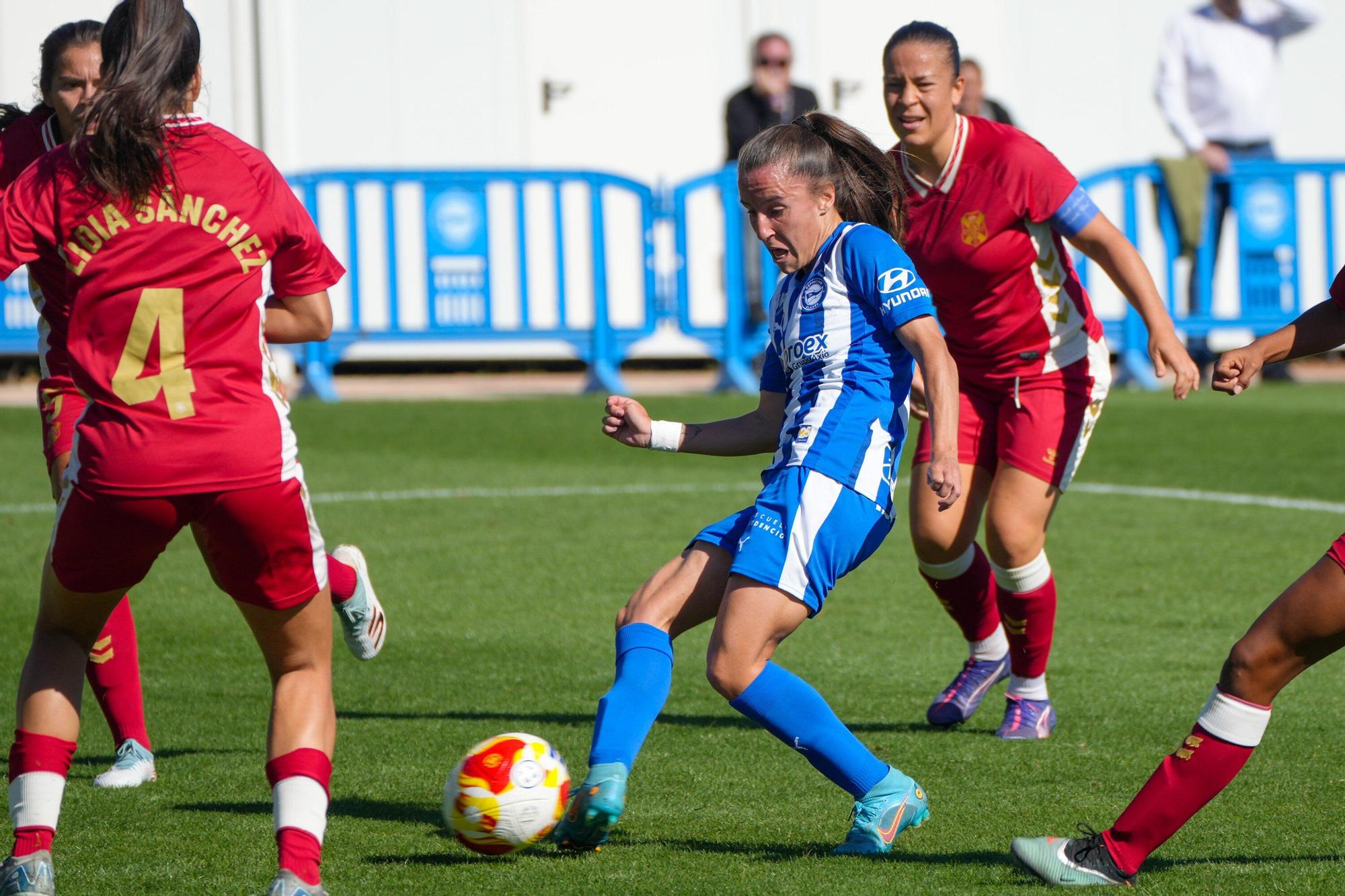 En imágenes: Las Gloriosas consiguen los tres puntos frente al Tenerife Sur B