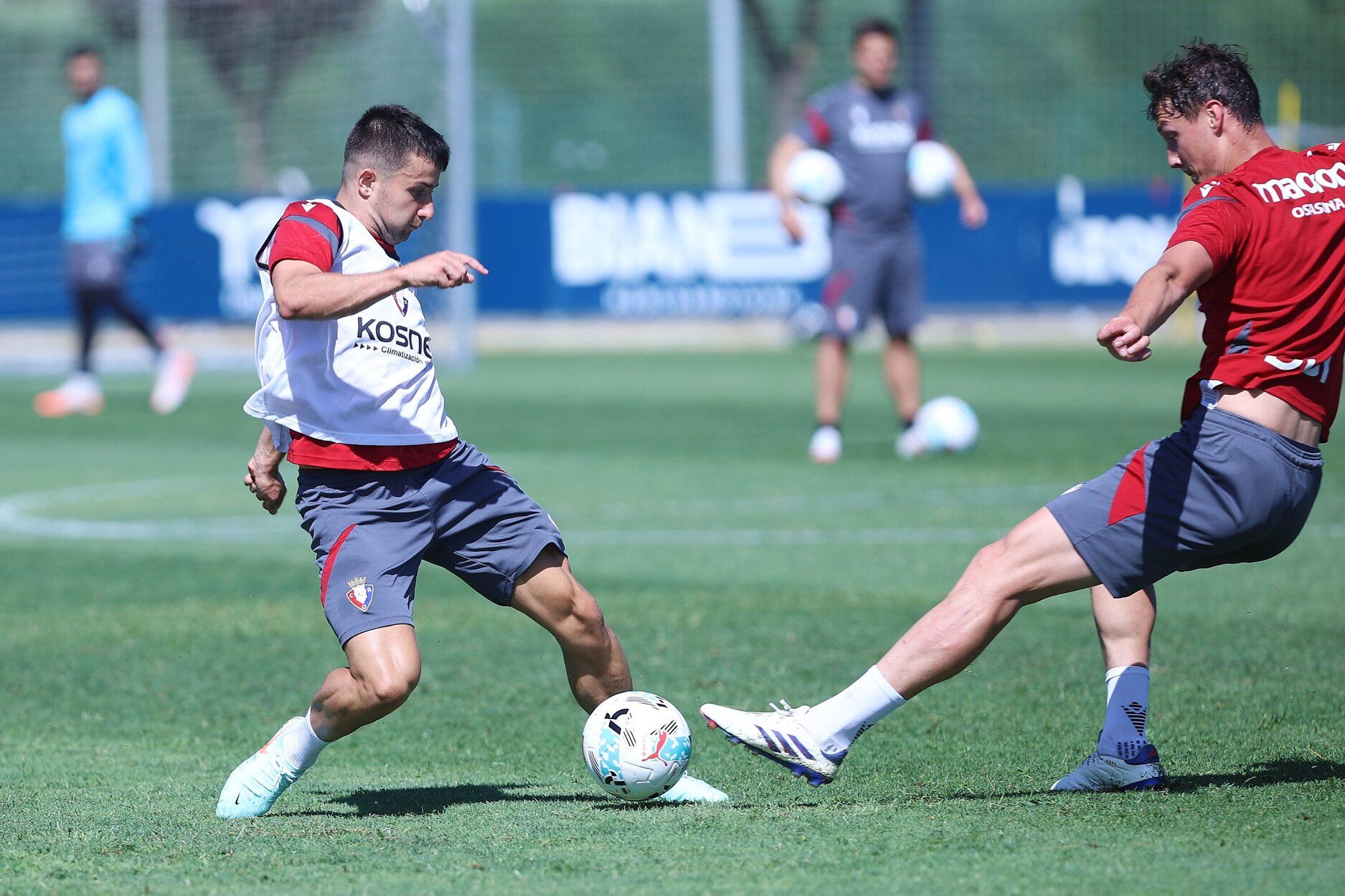Fotos del entrenamiento de Osasuna (22/07/2025)