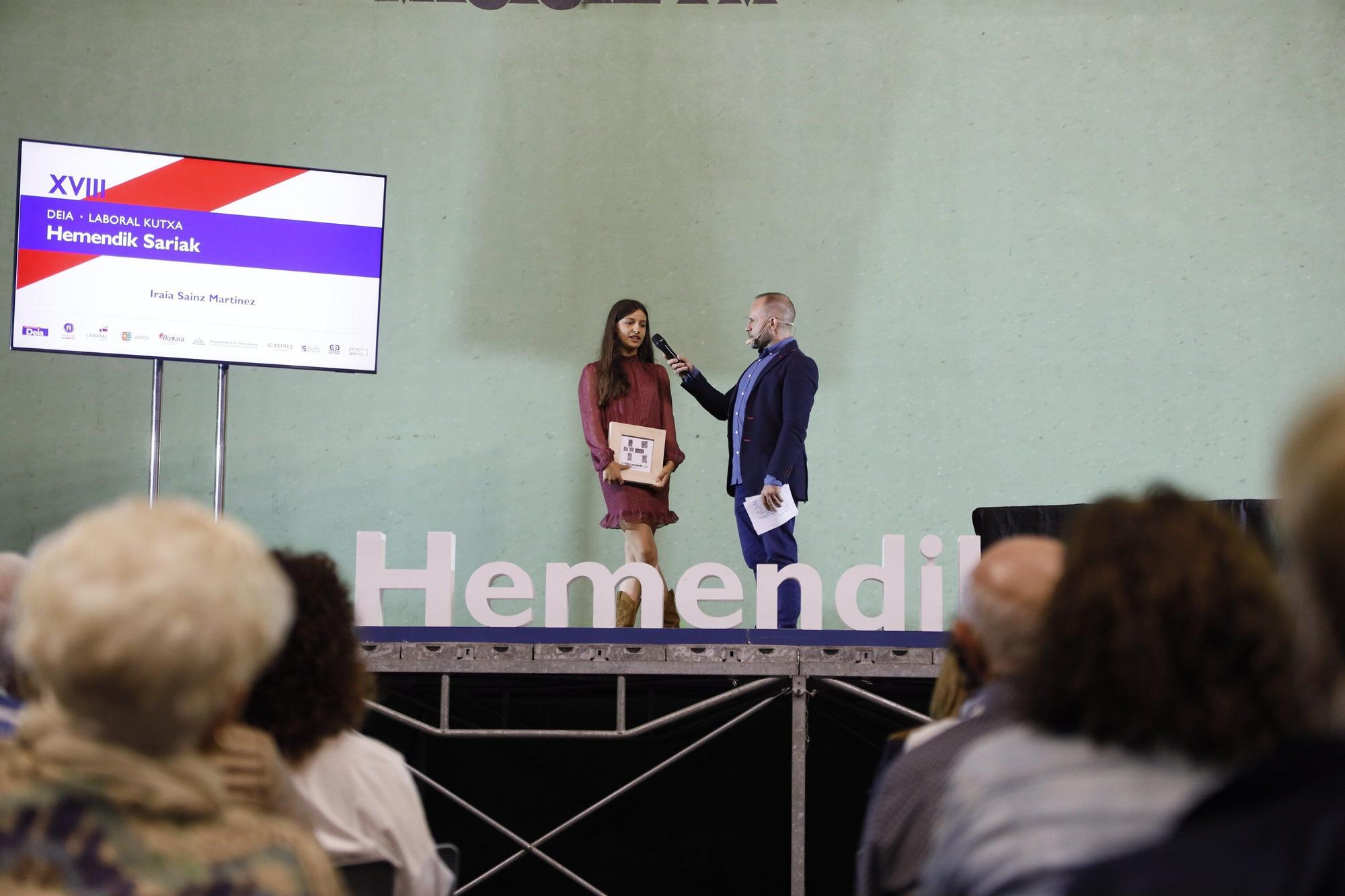 En imágenes: así ha sido la gala DEIA Laboral Kutxa Hemendik Sariak de Mungialdea