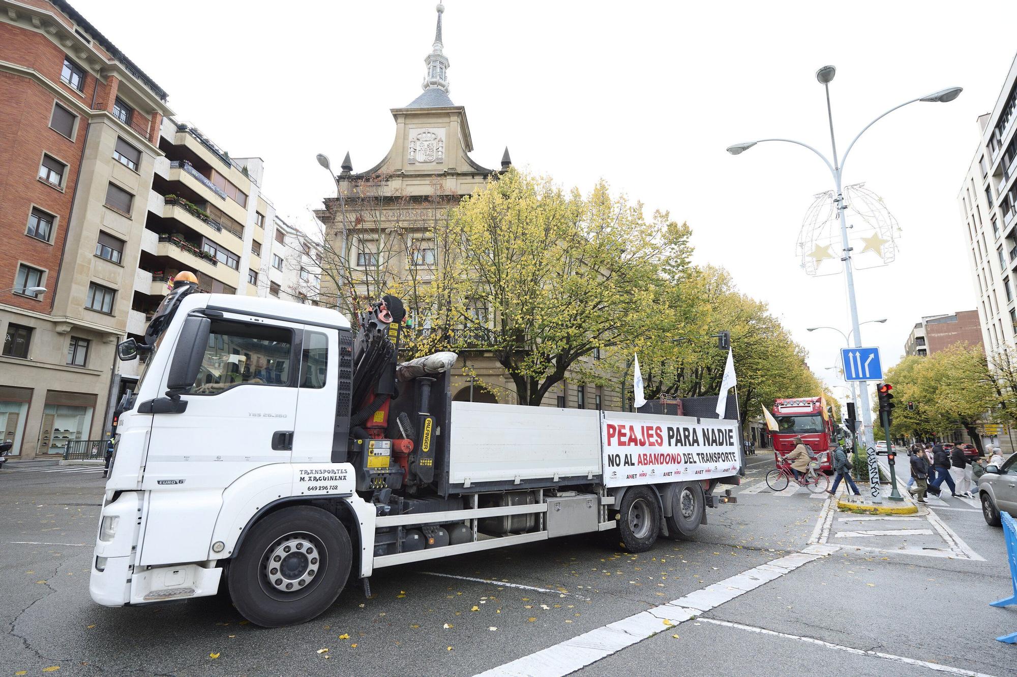 Fotos de la camionada en Pamplona (sábado 8 de noviembre de 2025)