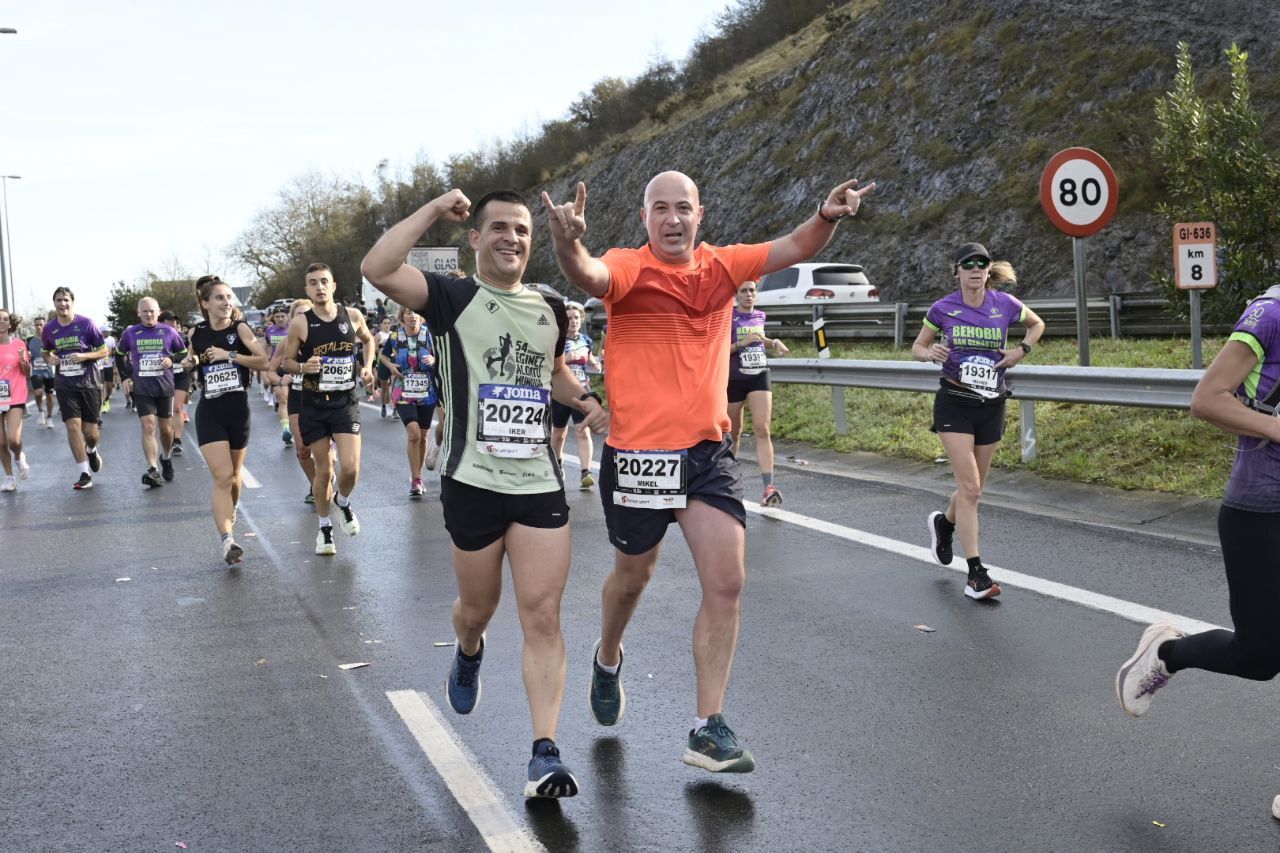 La Behobia, a su paso por Gaintxurizketa