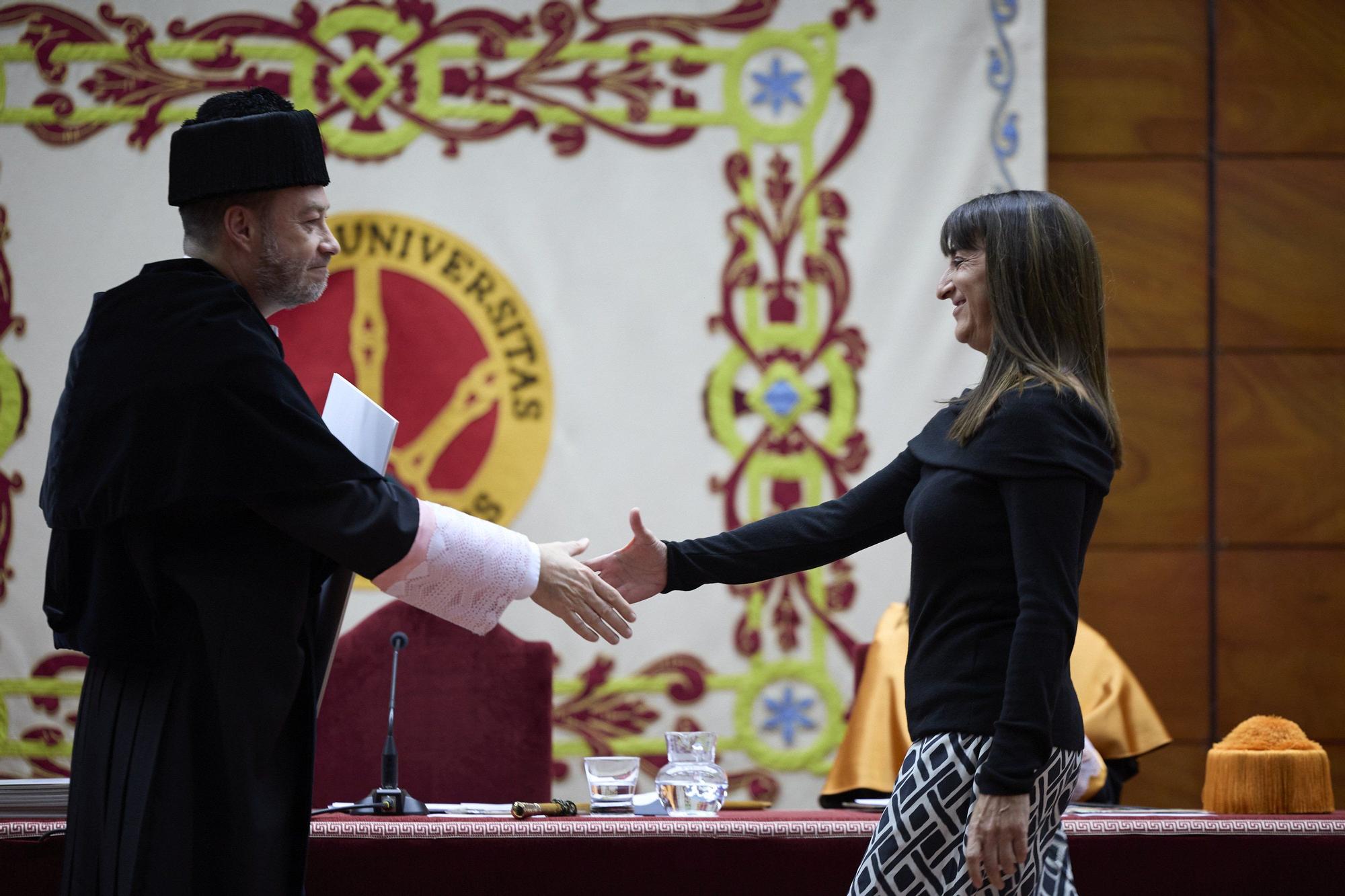 Fotos del homenaje de la UPNA a las personas que llevan 25 años trabajando en la Universidad