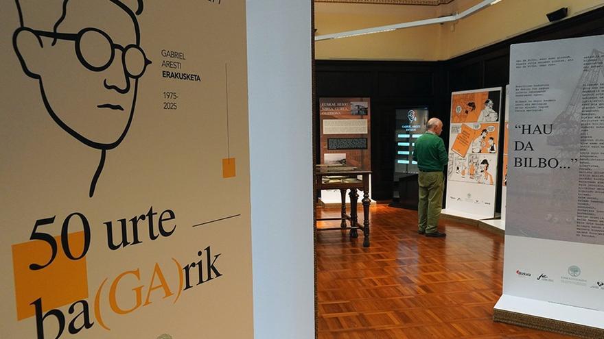 Gabriel Arestiren omenezko erakusketa, Bizkaian