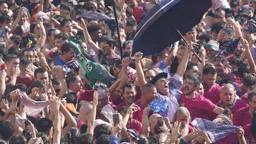 En imágenes: Así ha sido la bajada de Celedón en 2025