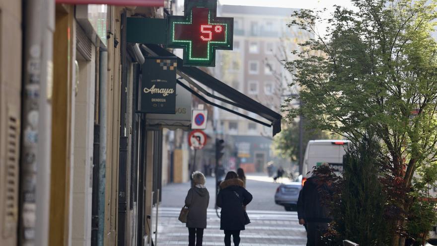 Finaliza el aviso por nieve en Euskadi y se activa el de riesgo por heladas hasta el lunes