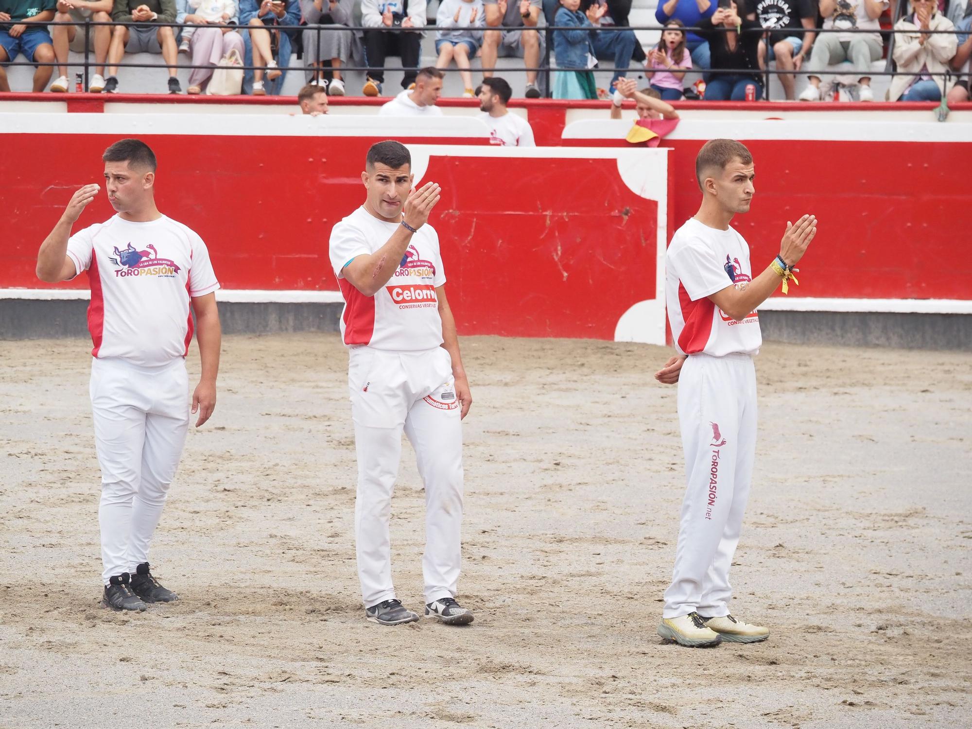 El extremeño Israel Pérez 'Ruso' se estrena con victoria en el Campeonato de Recortadores de Azpeitia