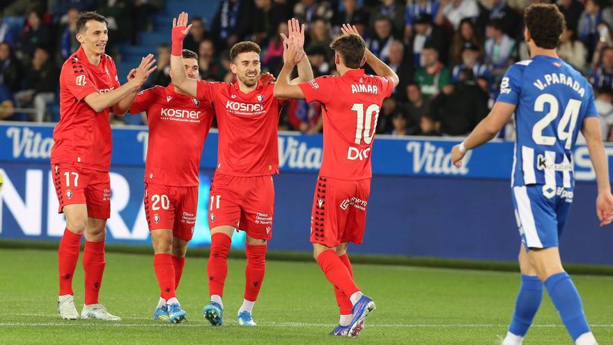 EN IMÁGENES | Así ha sido el primer gol de Rosier con Osasuna