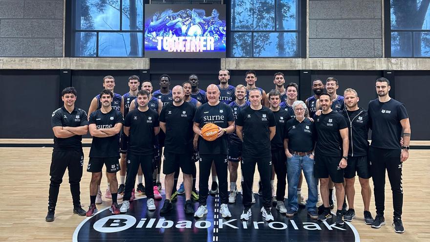 El discurso ambicioso del nuevo Surne Bilbao Basket: “Queremos dar un paso más”