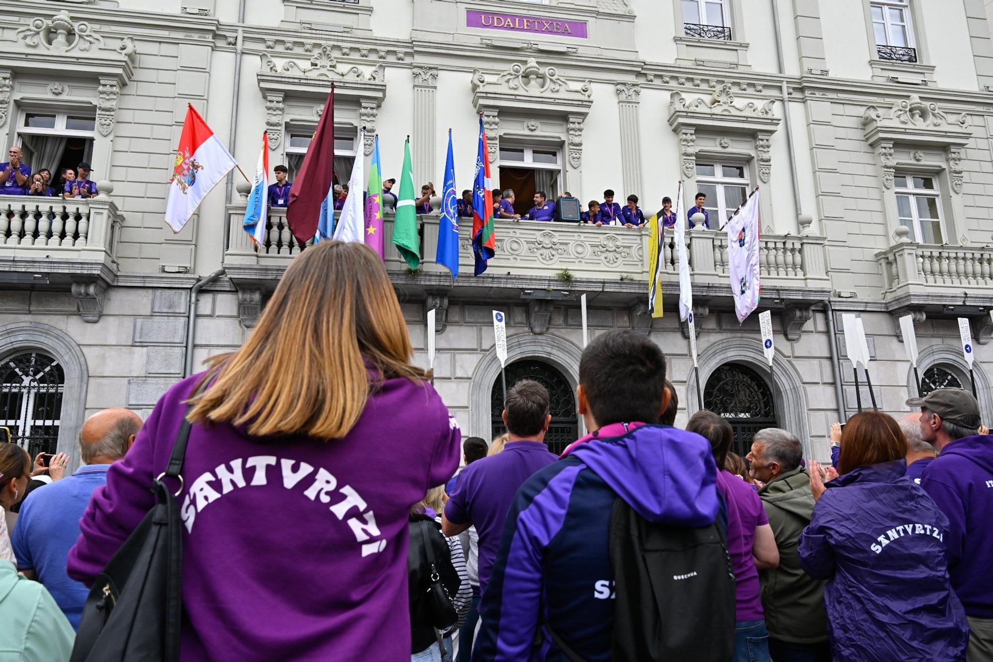 En imágenes: Santurtzi celebra el ascenso a Eusko Label Liga