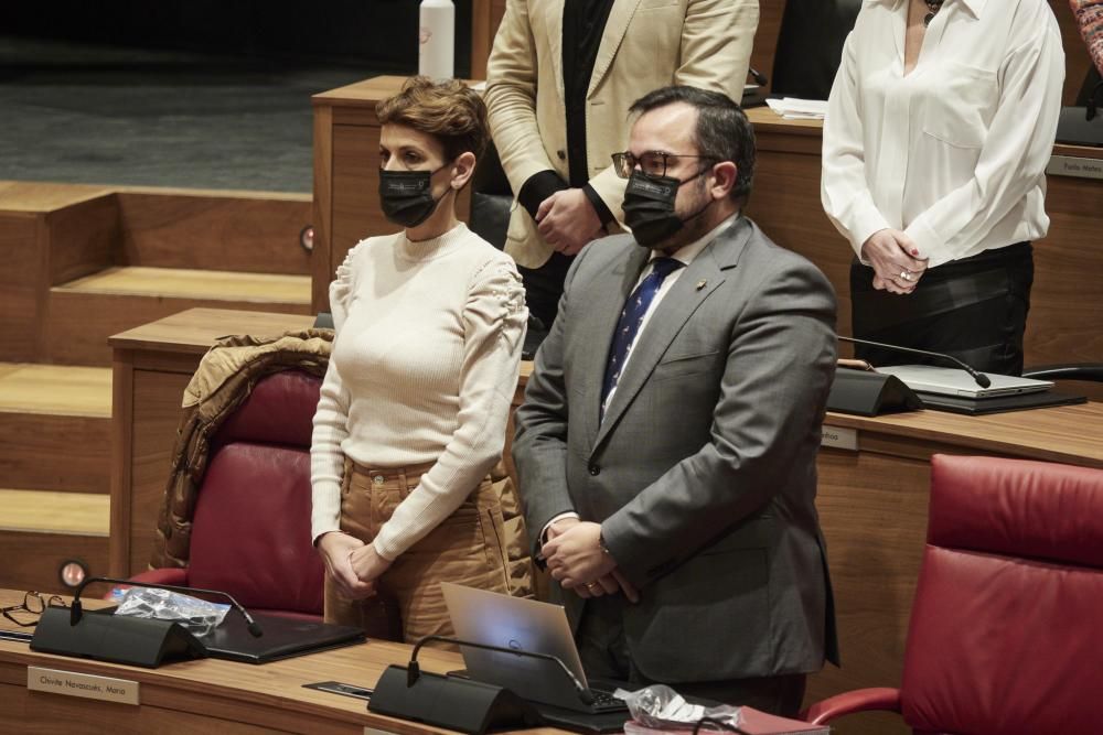 Pleno del Parlamento de Navarra