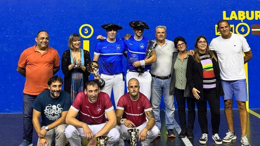 Gaubeka y Gordon, campeones del Sopela ProAm de pala