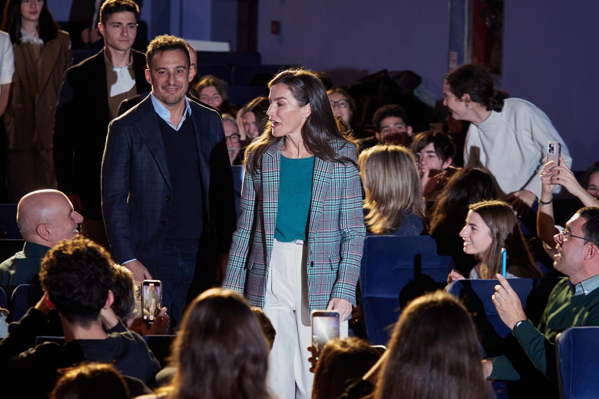 Fotos del homenaje a Alejandro Amenábar en Tudela en el ciclo de cine 'Nuestros Clásicos'