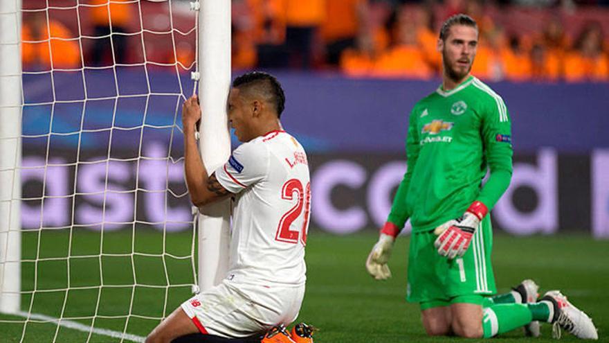 El muro de de Gea deja sin premio al Sevilla