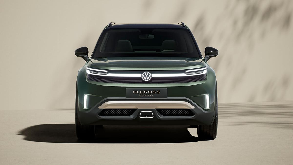 Frontal del VW ID. Cross Concept.