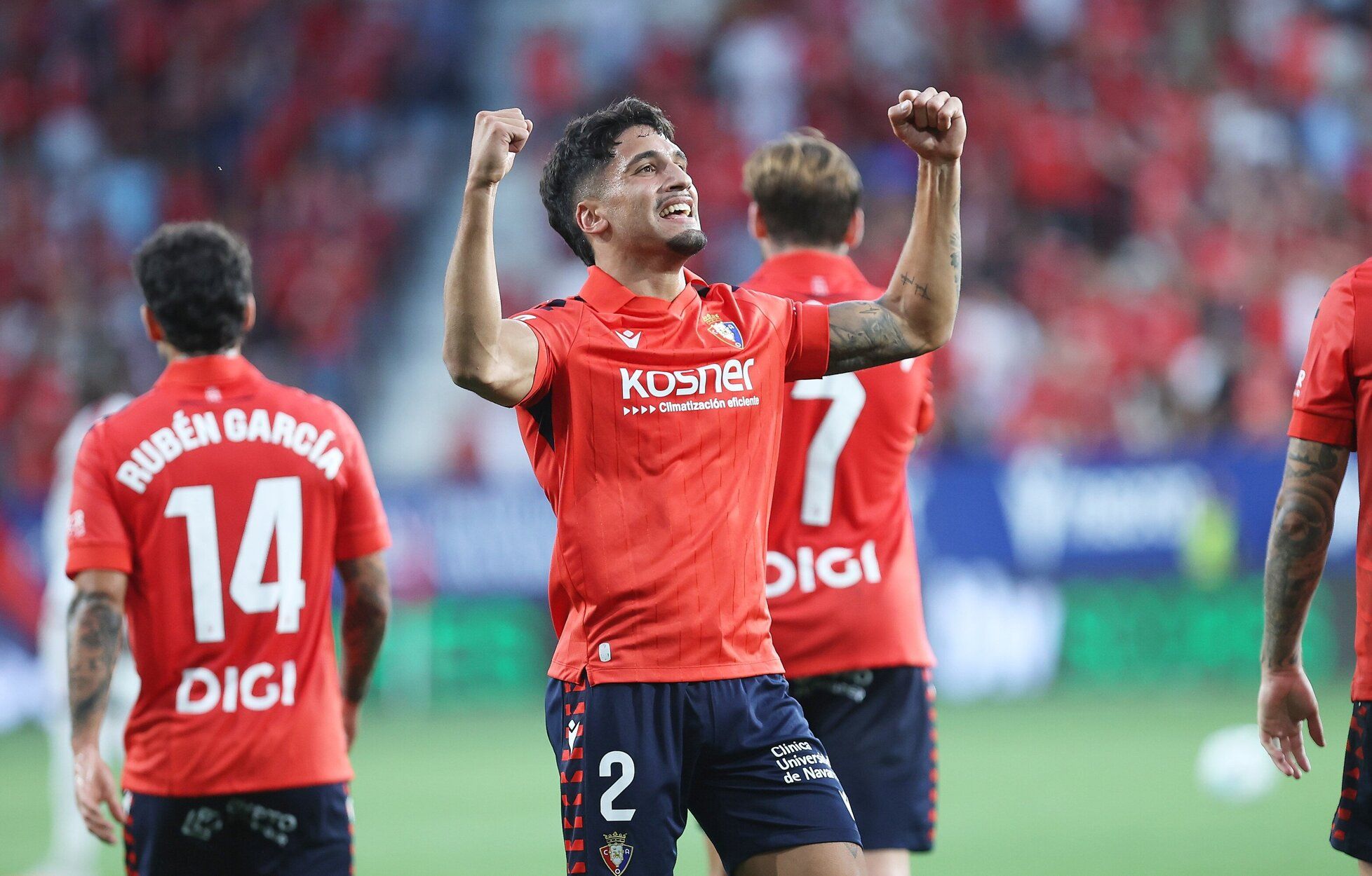 Mejores imágenes del Osasuna-Rayo