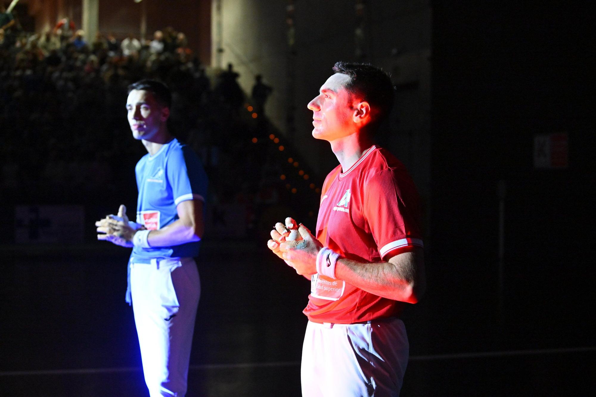 En imágenes: Etxeberria se hace con su primera txapela del Cuatro y Medio en Bilbao (22 - 11)