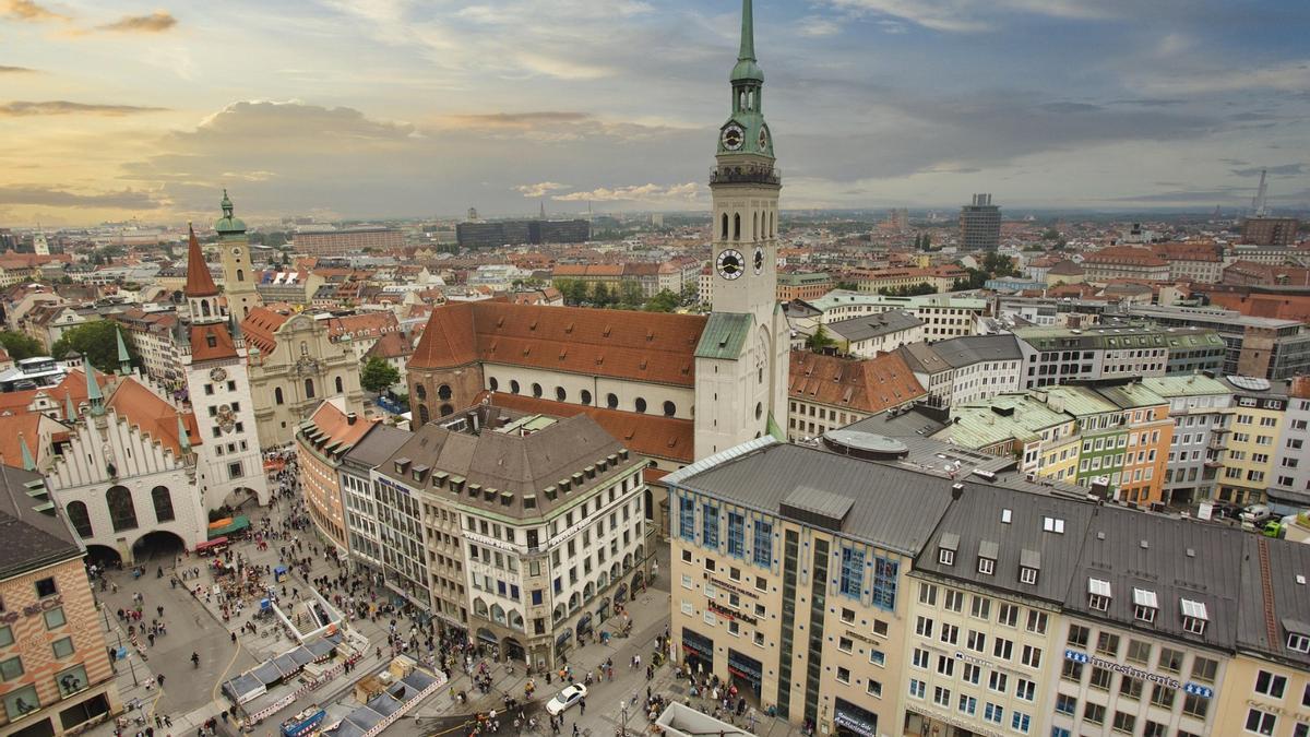 La ciudad de Múnich.