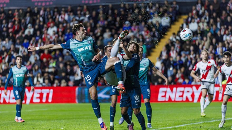 Rayo 1-0 Alavés: la moneda sale cruz