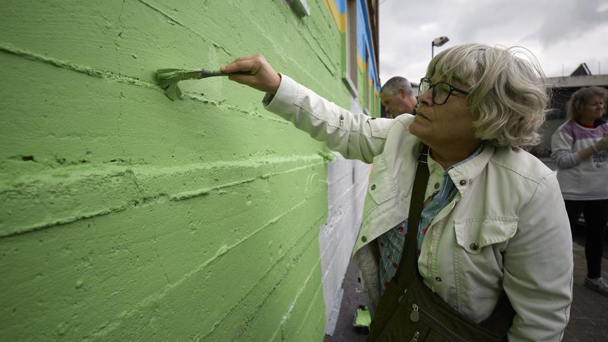 Un mural para visibilizar a las personas sordas