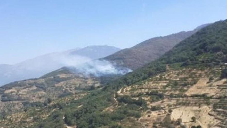 Cinco incendios forestales encienden de nuevo las alertas en el Estado
