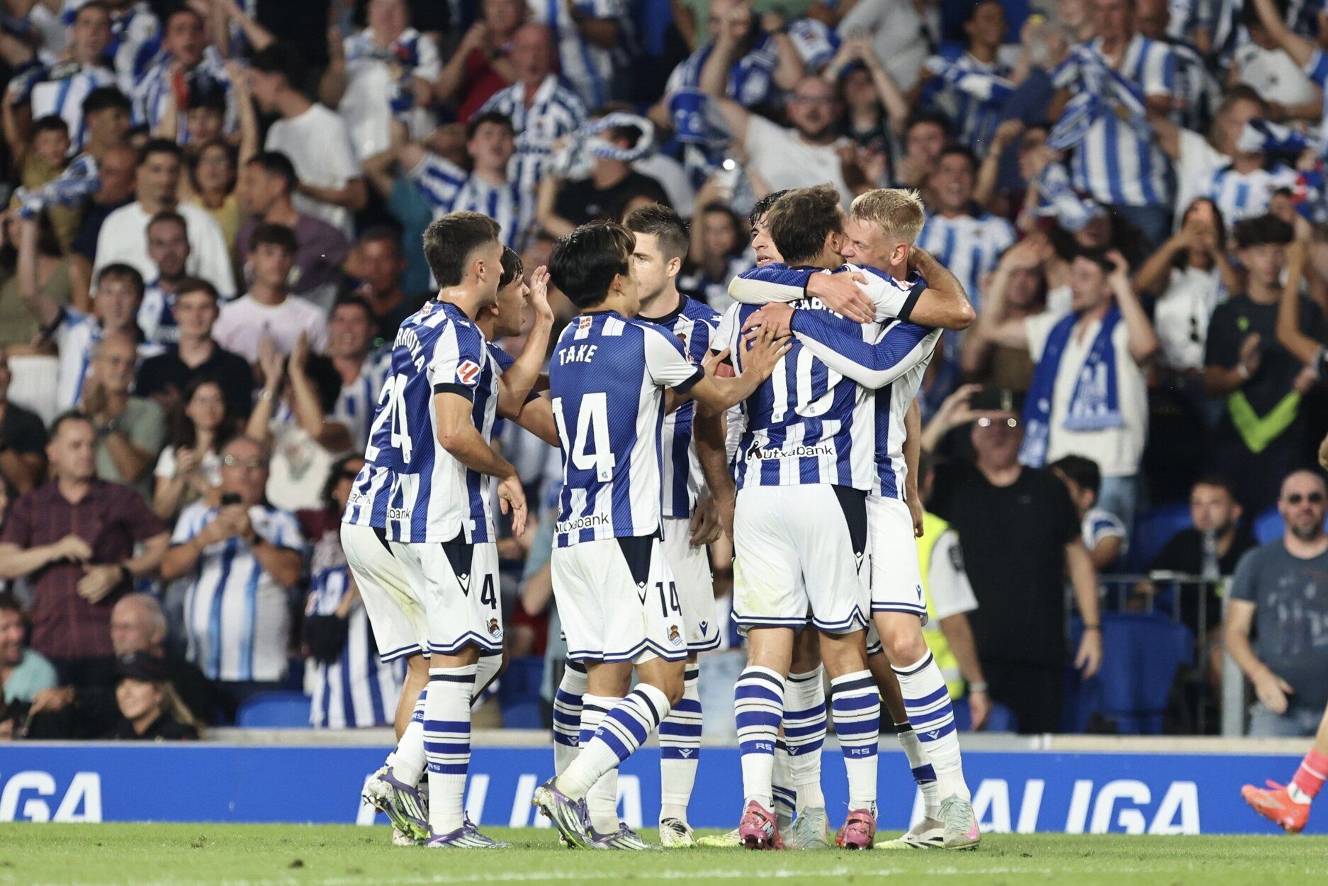 [Fotos] Partido loco en Anoeta de la Real Sociedad y el Espanyol