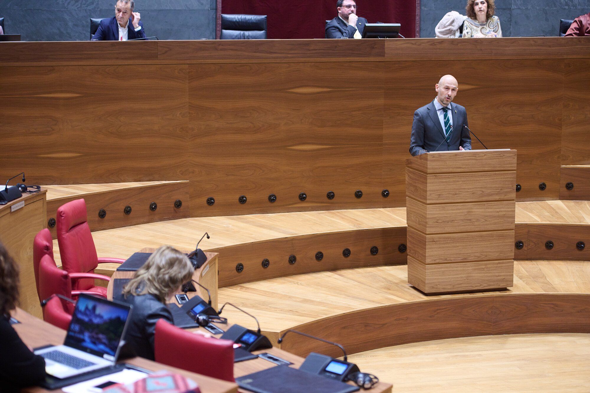 Pleno del Parlamento de Navarra del jueves 16 de febrero