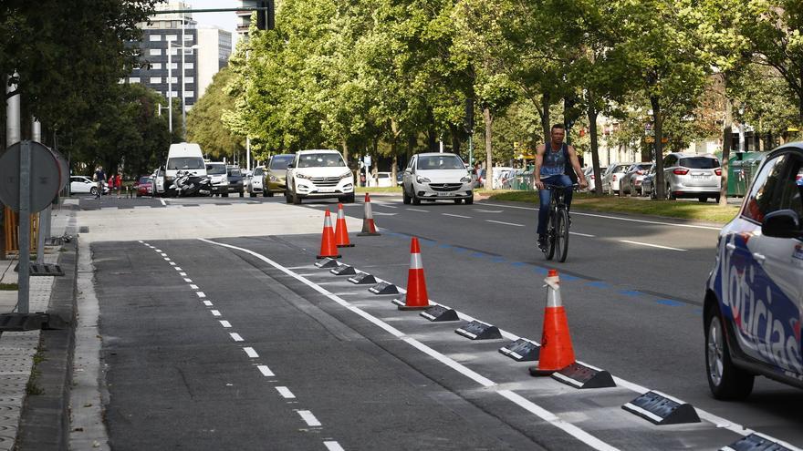 Fuerte multa a un ciclista en Pamplona por circular ebrio