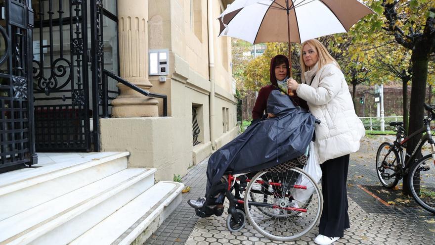 Atrapada en su propio portal en Gros