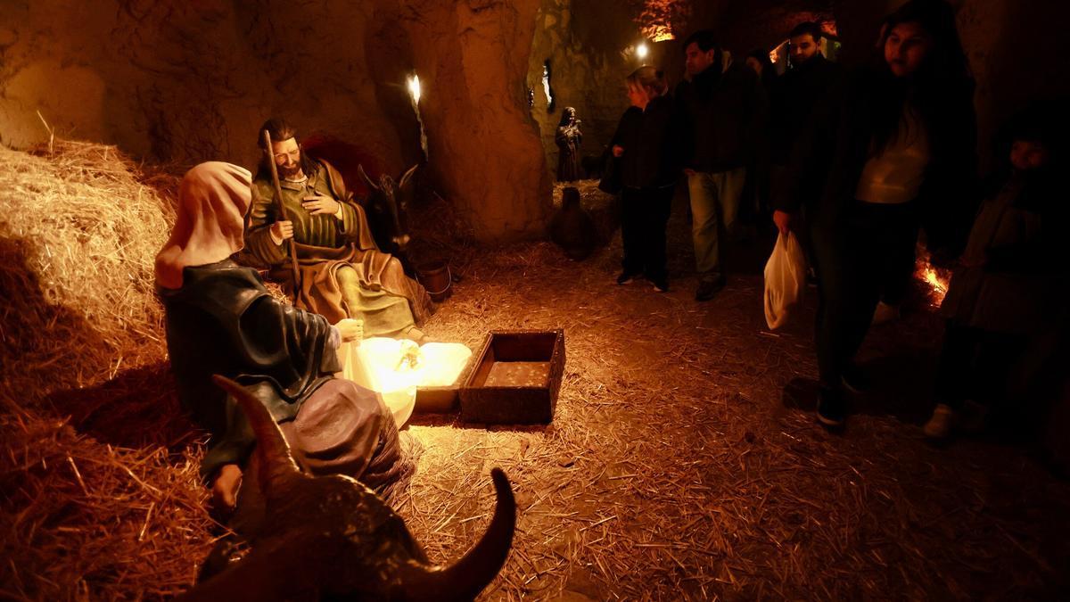 El nacimiento del Belén de La Florida ya se puede visitar