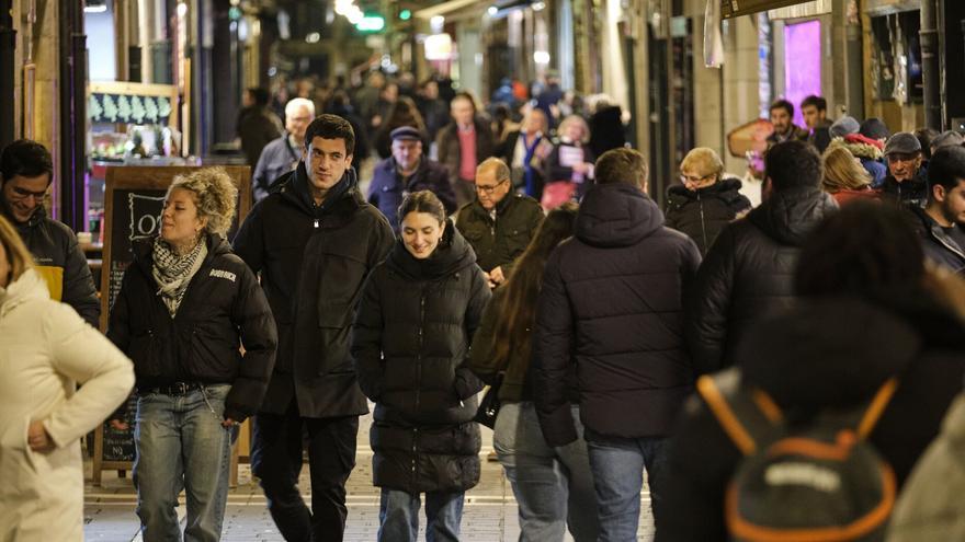 El Casco Viejo pide que no se autoricen más licencias de hostelería ni terrazas: al año hay 18 aperturas