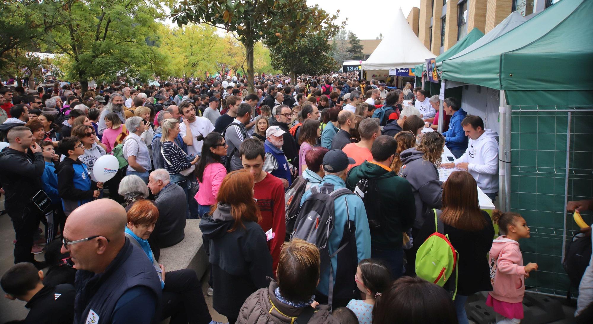 Fotos: Nafarroa Oinez 2025 en la ikastola Paz de Ziganda de Villava - Atarrabia