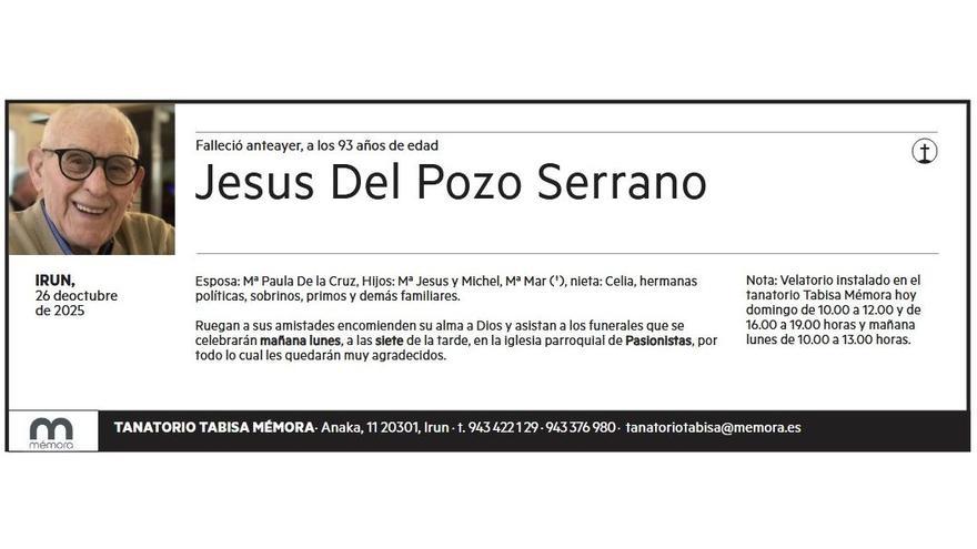 JESUS DEL POZO SERRANO