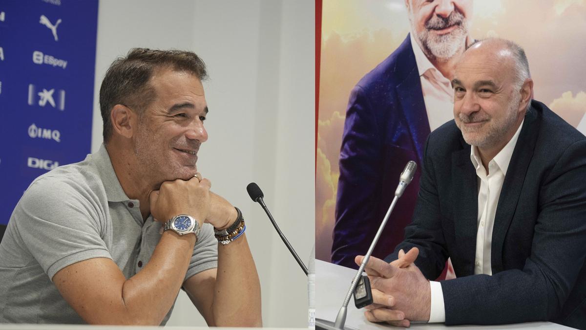Luis García Plaza y Pablo Laso fichan como comentaristas de DAZN a la espera de nuevos proyectos profesionales
