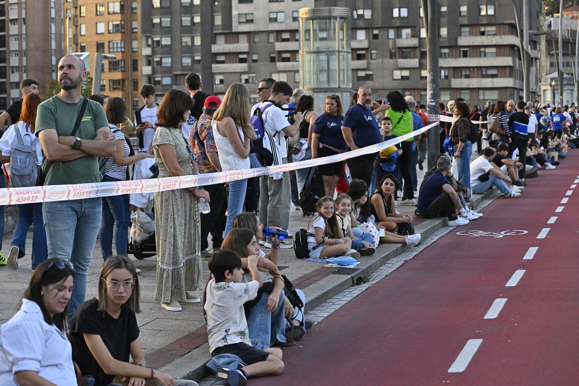 El Bilbao Night Marathon, en imágenes