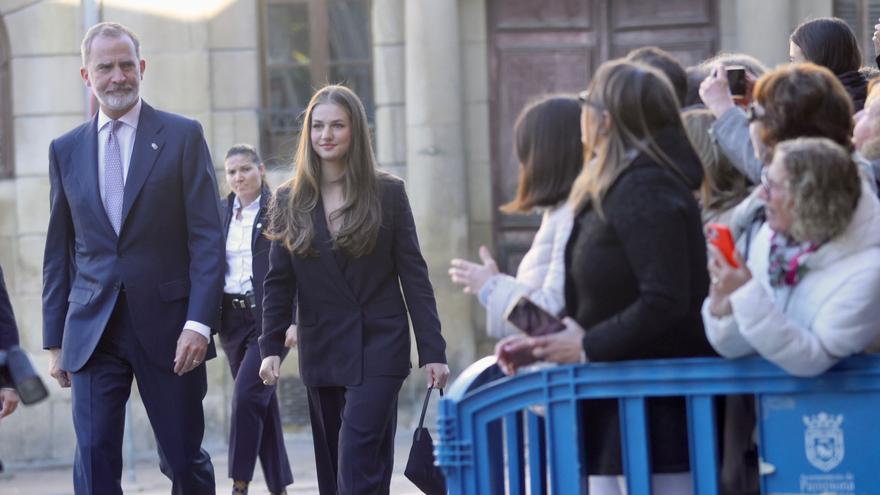 La princesa Leonor visita Navarra por primera vez este viernes y sábado acompañada de los reyes