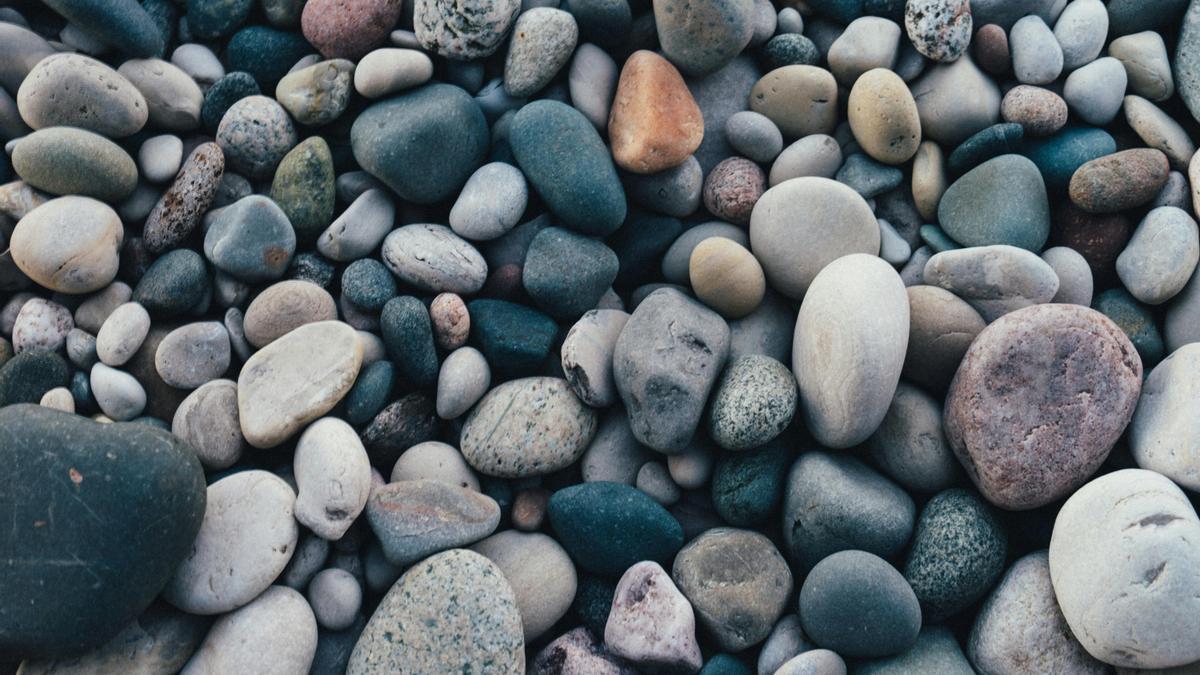 Fotografía de piedras.