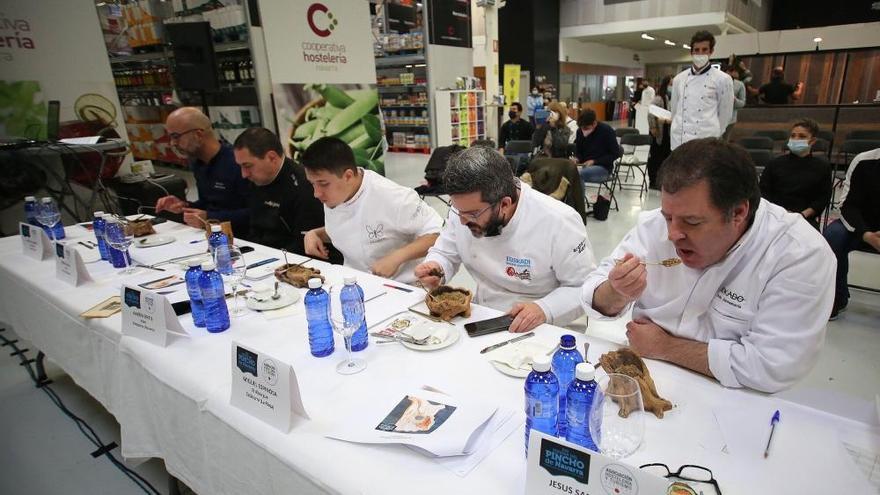 Los semifinalistas de la Semana del Pincho, ante el jurado