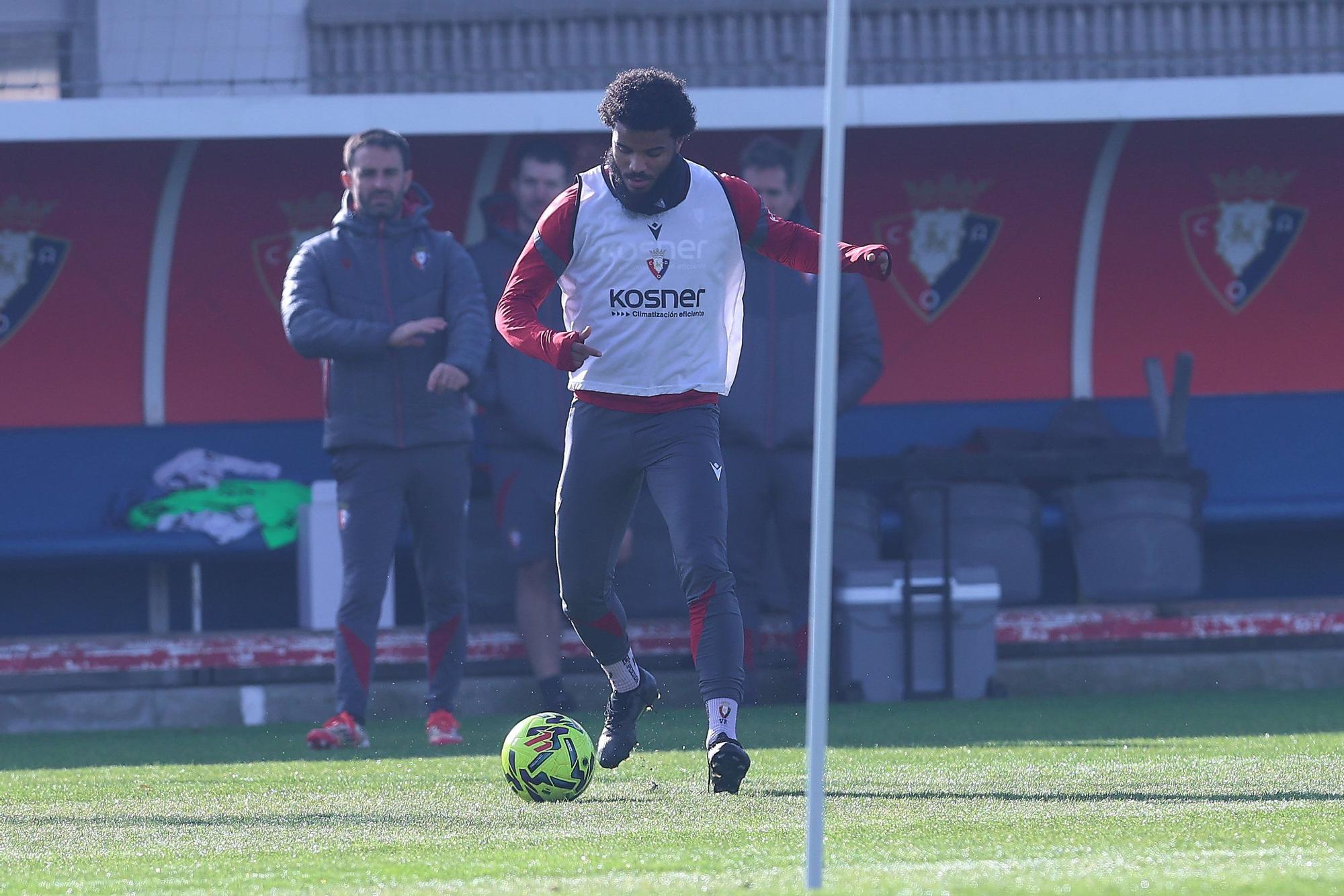 Fotos del entrenamiento de Osasuna de este 3 de diciembre