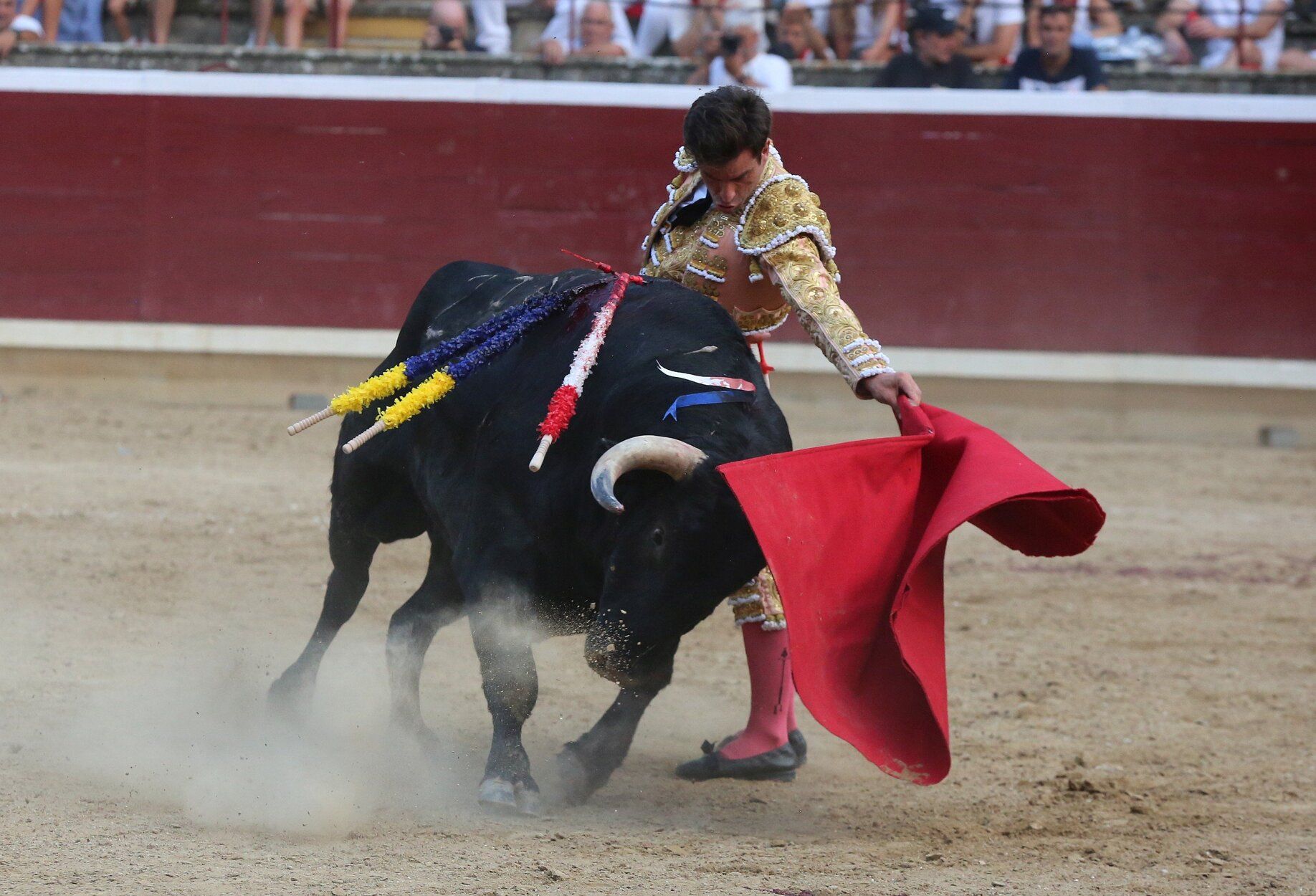 Fotos de la tercera corrida de toros de fiestas de Tafalla