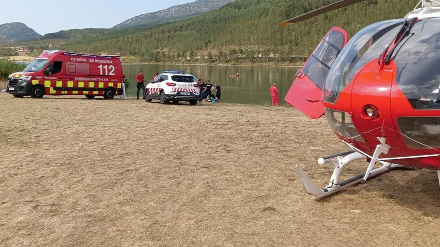 Fallece ahogado un vecino de Pamplona de 51 años en el embalse de Nagore