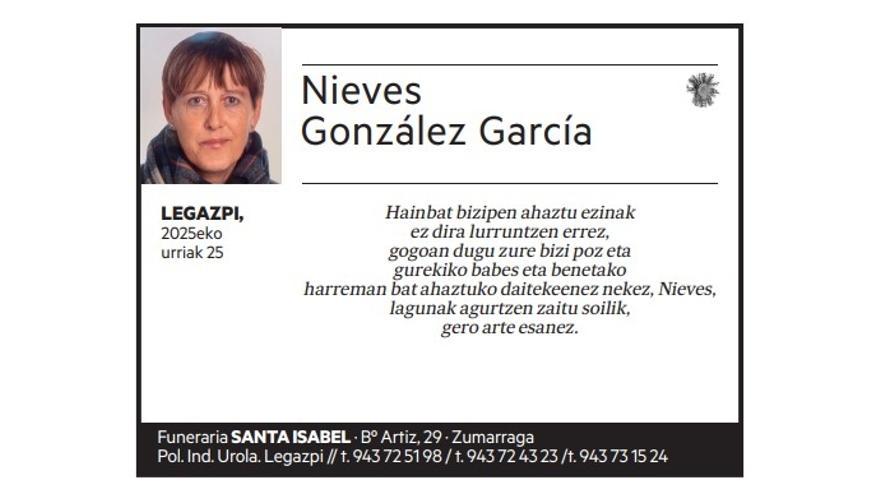 Nieves González García