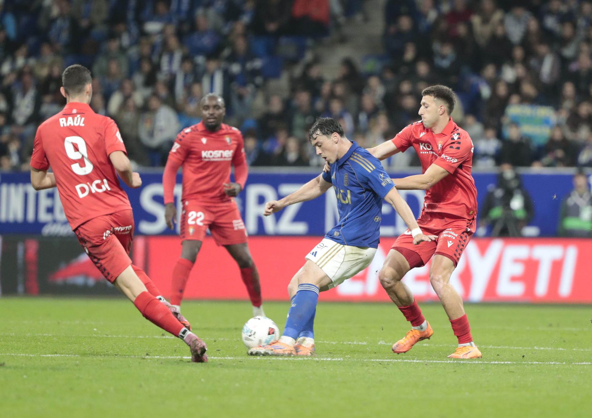 Las mejores fotos del Oviedo - Osasuna