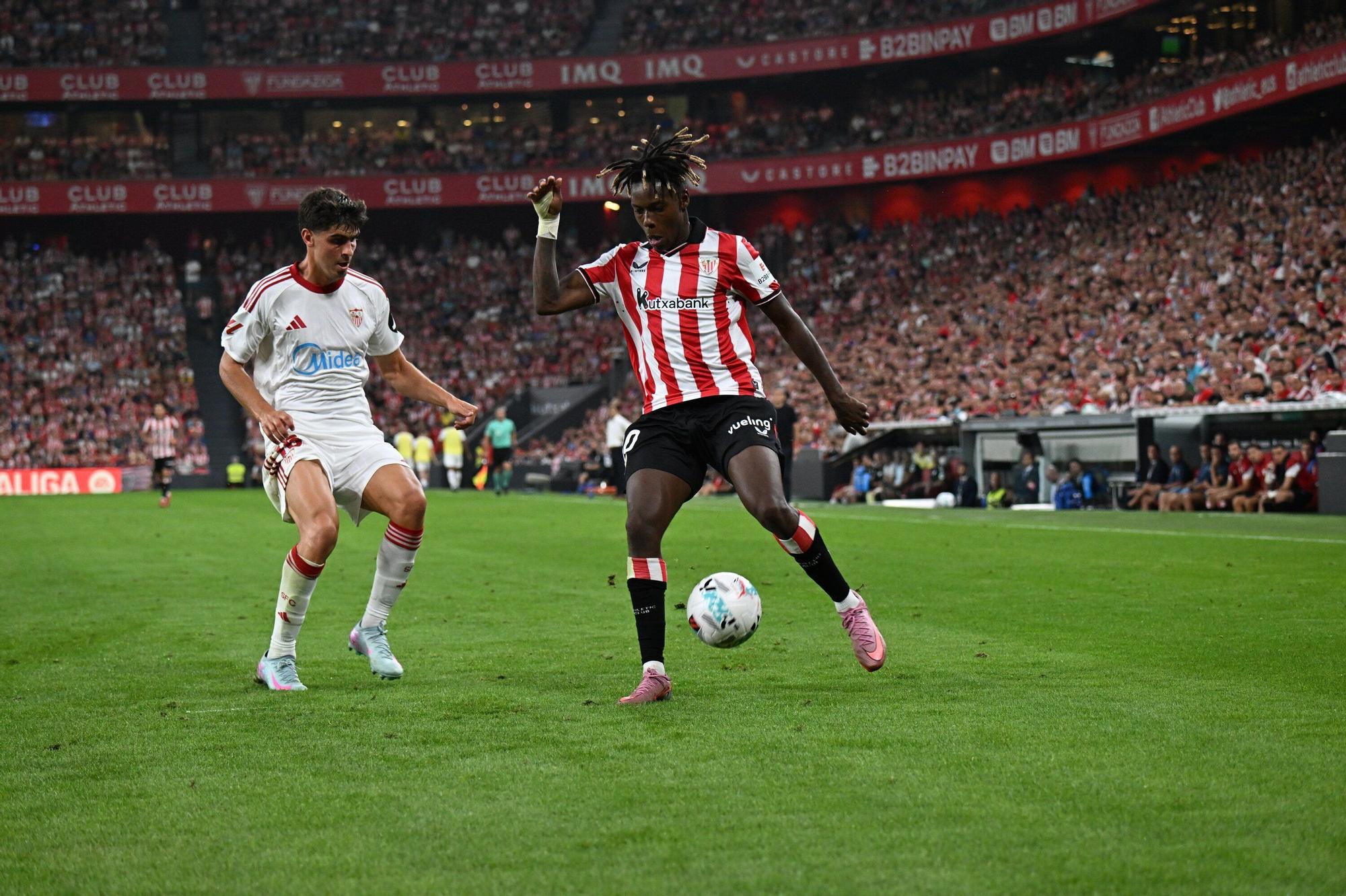 El Athletic-Sevilla, en imágenes