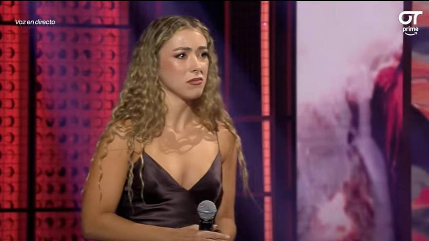 &#039;OT&#039;: La navarra Laura Muñoz, una de las protagonistas de la última gala junto a Abraham Mateo: &quot;Apúntatelo&quot;